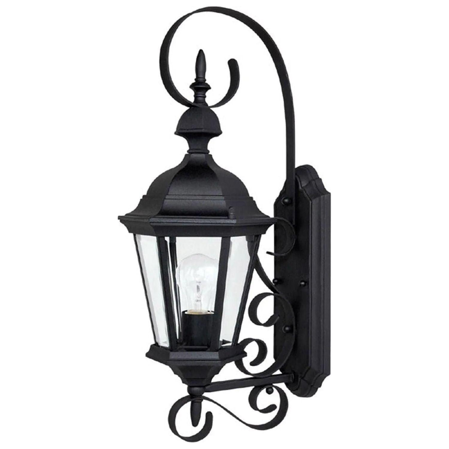 Capital Lighting Fixture Company - Carriage Outdoor Wall Lantern - 9721BK - Canada Light Shop