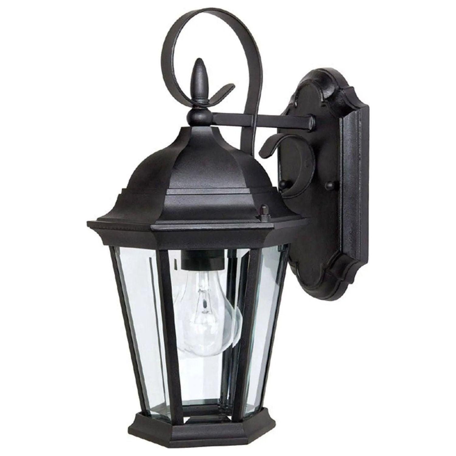Capital Lighting Fixture Company - Carriage Outdoor Wall Lantern - 9726BK - Canada Light Shop