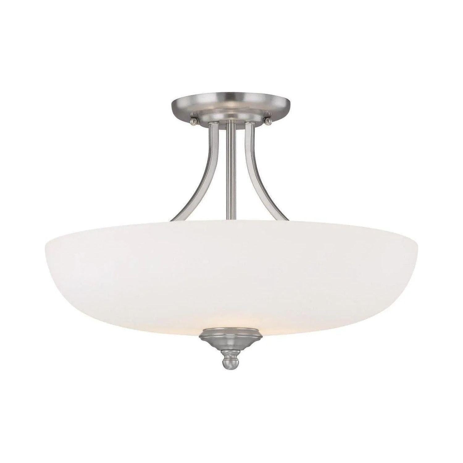 Capital Lighting Fixture Company - Chapman Semi-Flush Mount - 3947MN-SW - Canada Light Shop