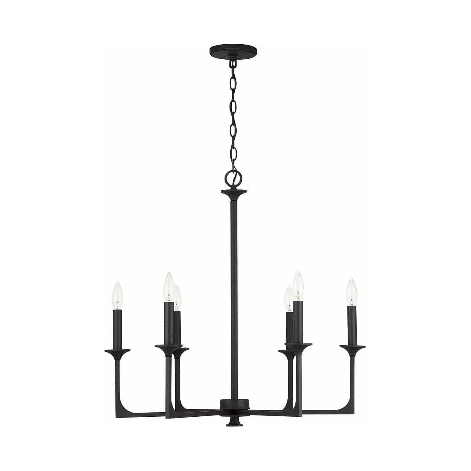 Capital Lighting Fixture Company - Clint Chandelier - 437361BI - Canada Light Shop