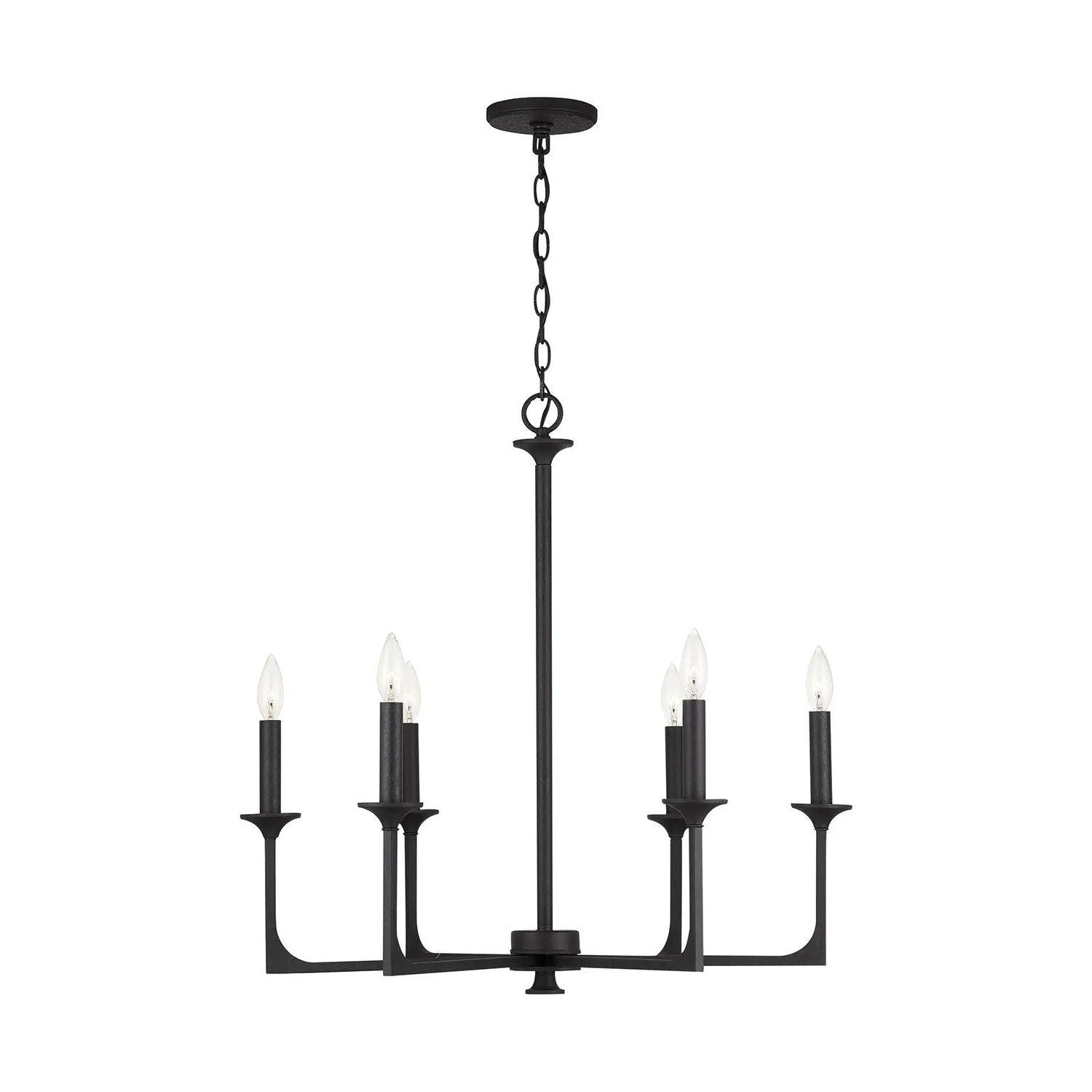 Capital Lighting Fixture Company - Clint Chandelier - 437361BI - Canada Light Shop