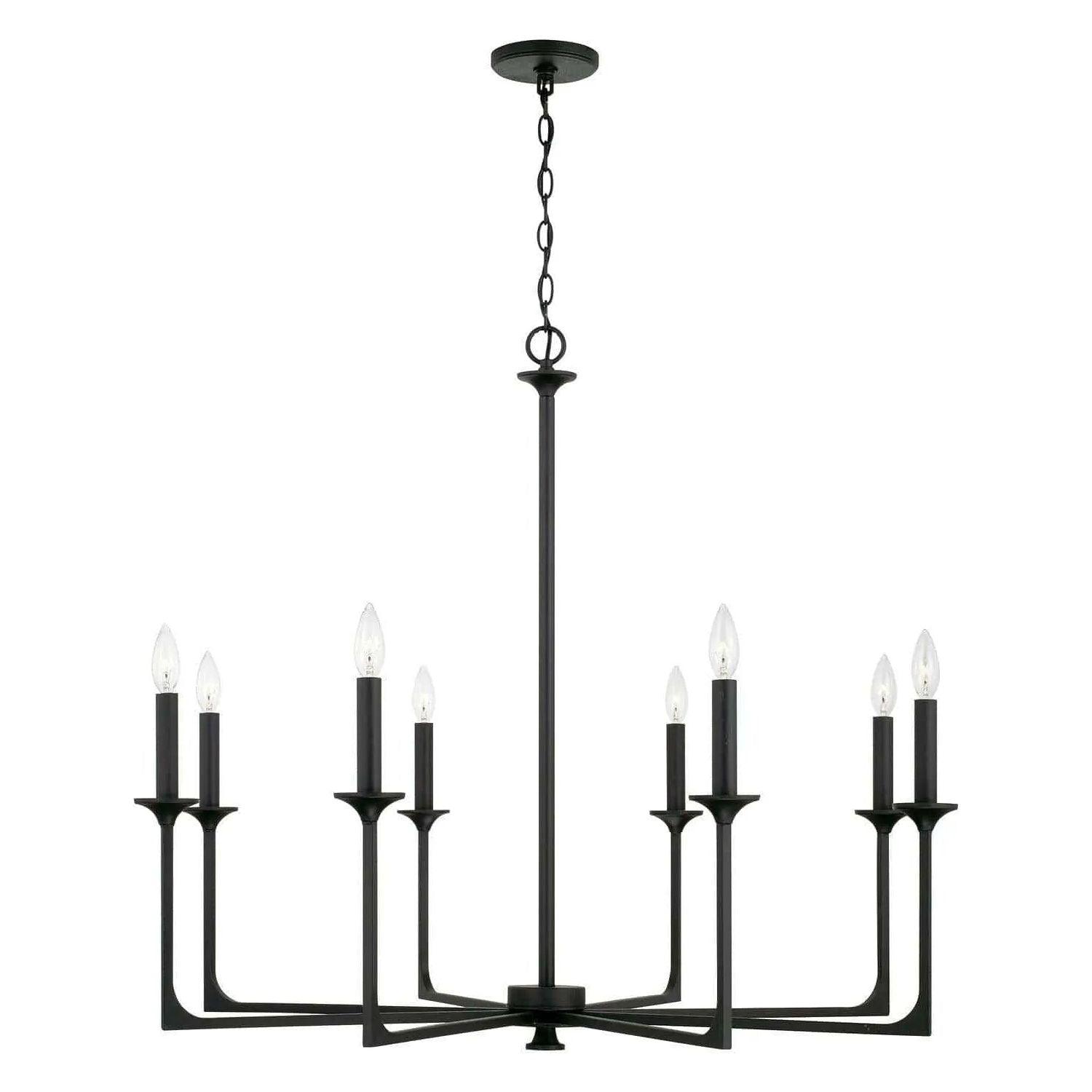 Capital Lighting Fixture Company - Clint Chandelier - 437381BI - Canada Light Shop