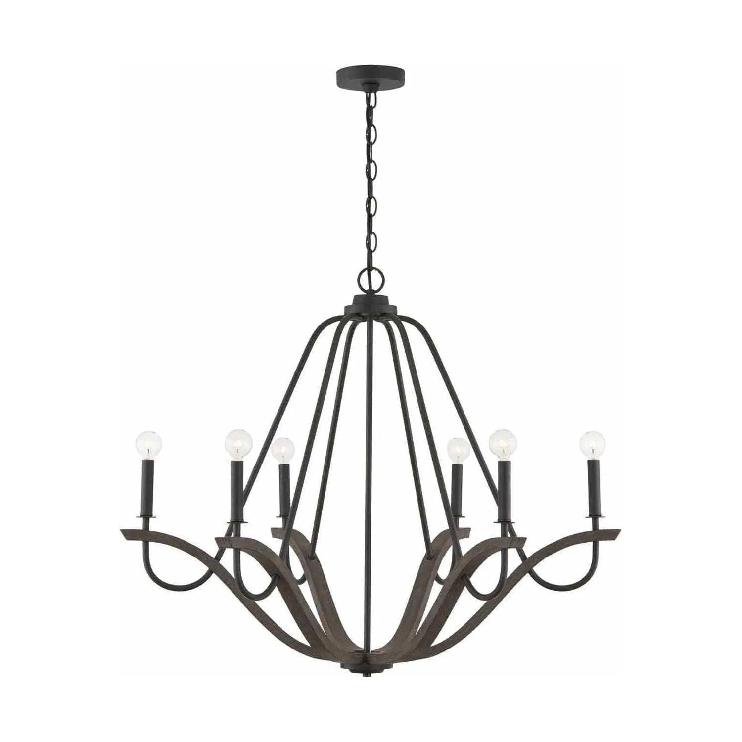Capital Lighting Fixture Company - Clive Chandelier - 447661CK - Canada Light Shop