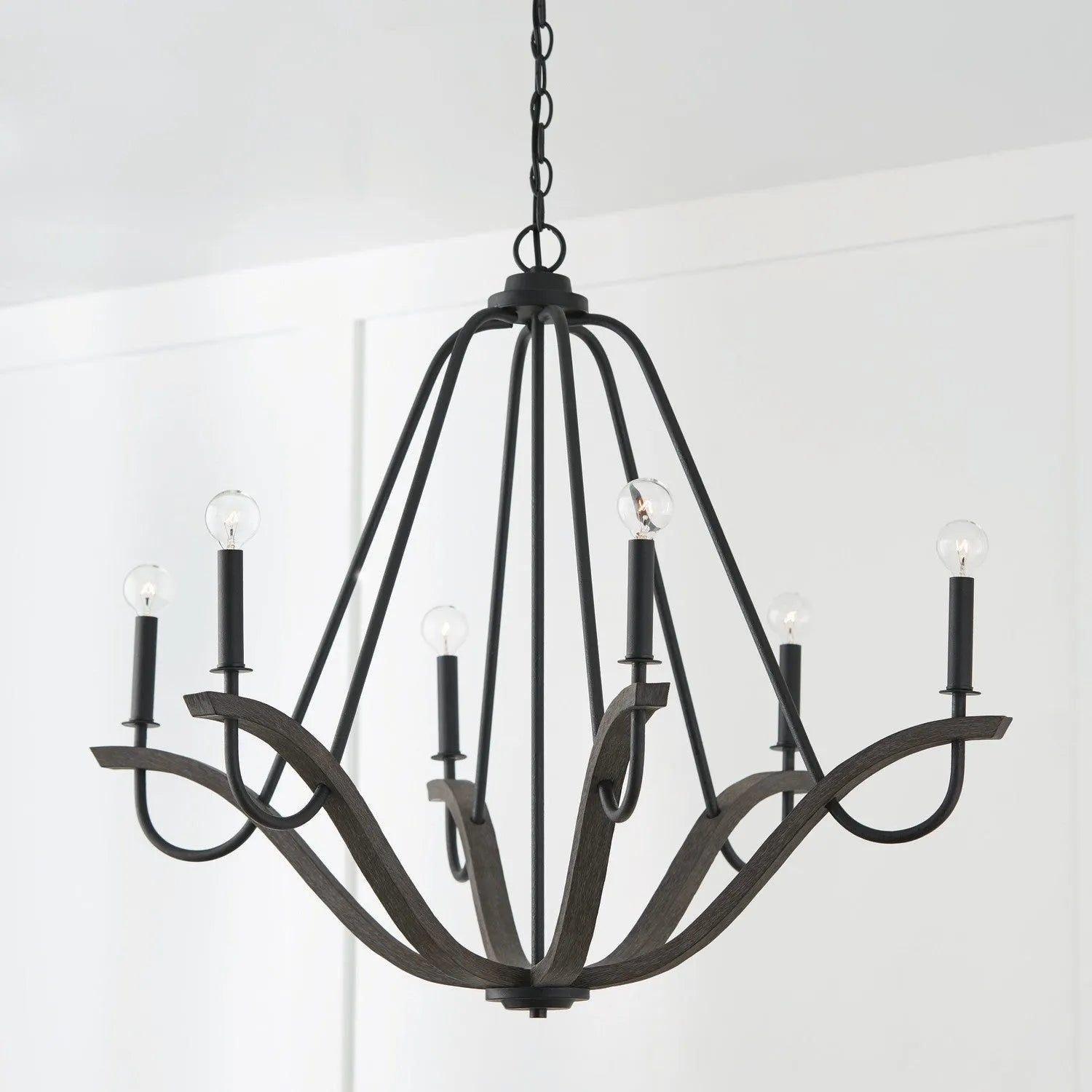 Capital Lighting Fixture Company - Clive Chandelier - 447661CK - Canada Light Shop