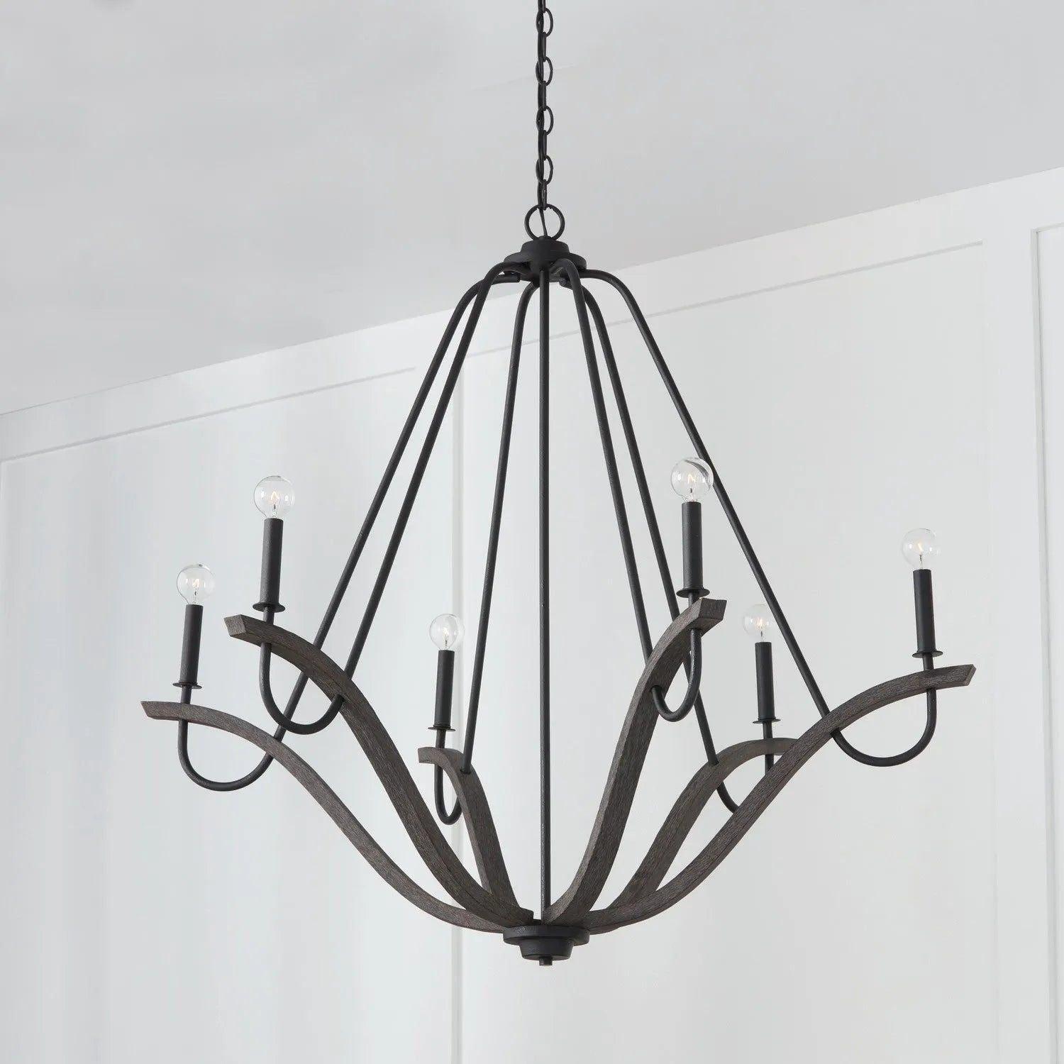 Capital Lighting Fixture Company - Clive Chandelier - 447661CK - Canada Light Shop
