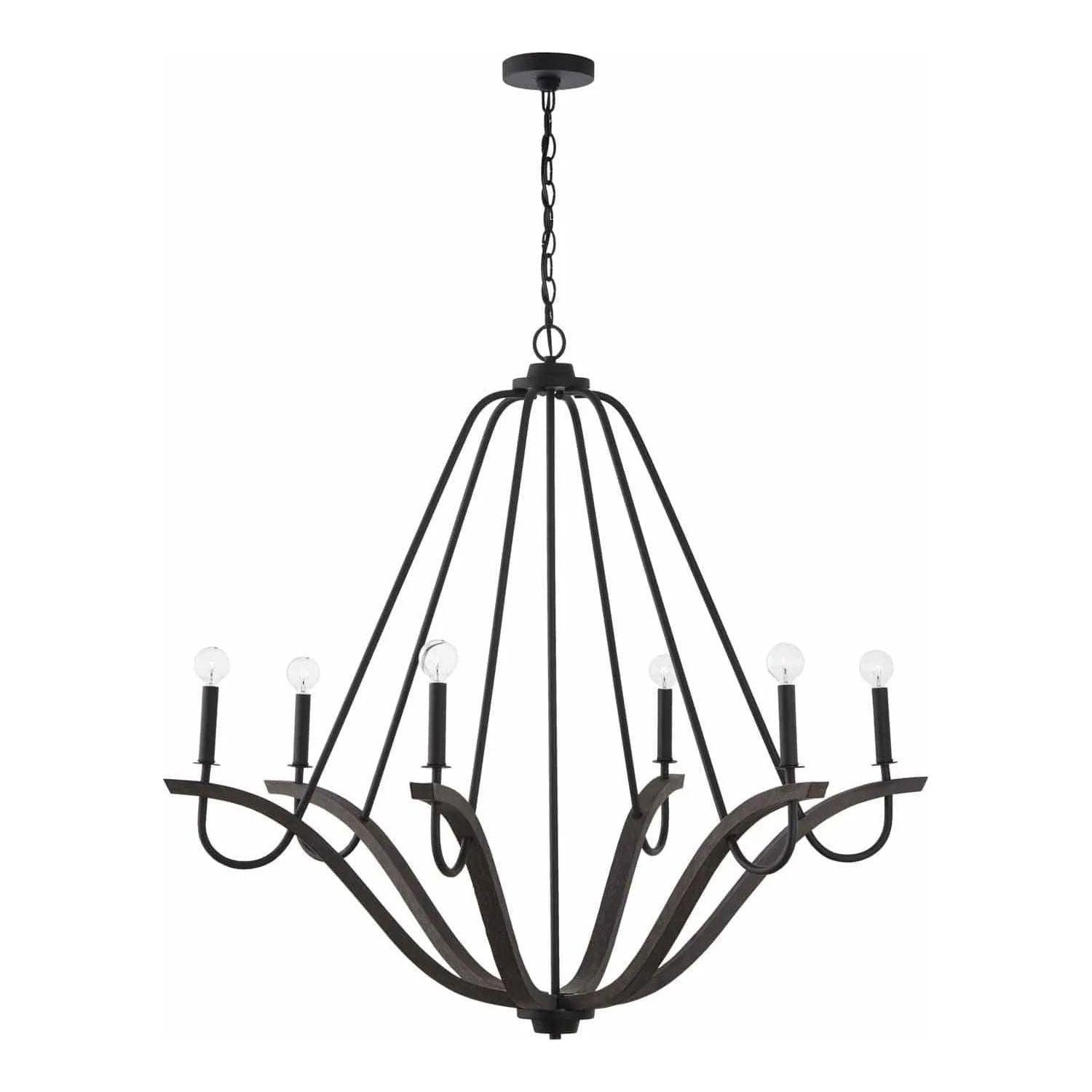Capital Lighting Fixture Company - Clive Chandelier - 447662CK - Canada Light Shop