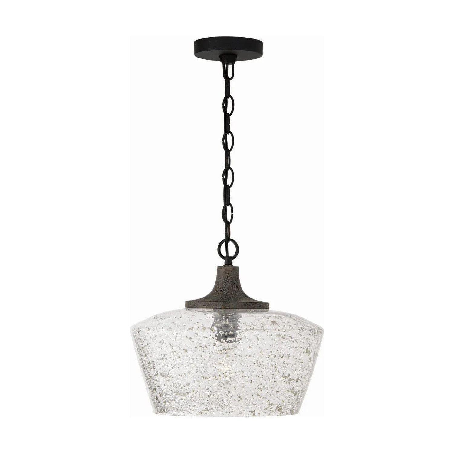 Capital Lighting Fixture Company - Clive Glass Pendant - 347611CK - Canada Light Shop