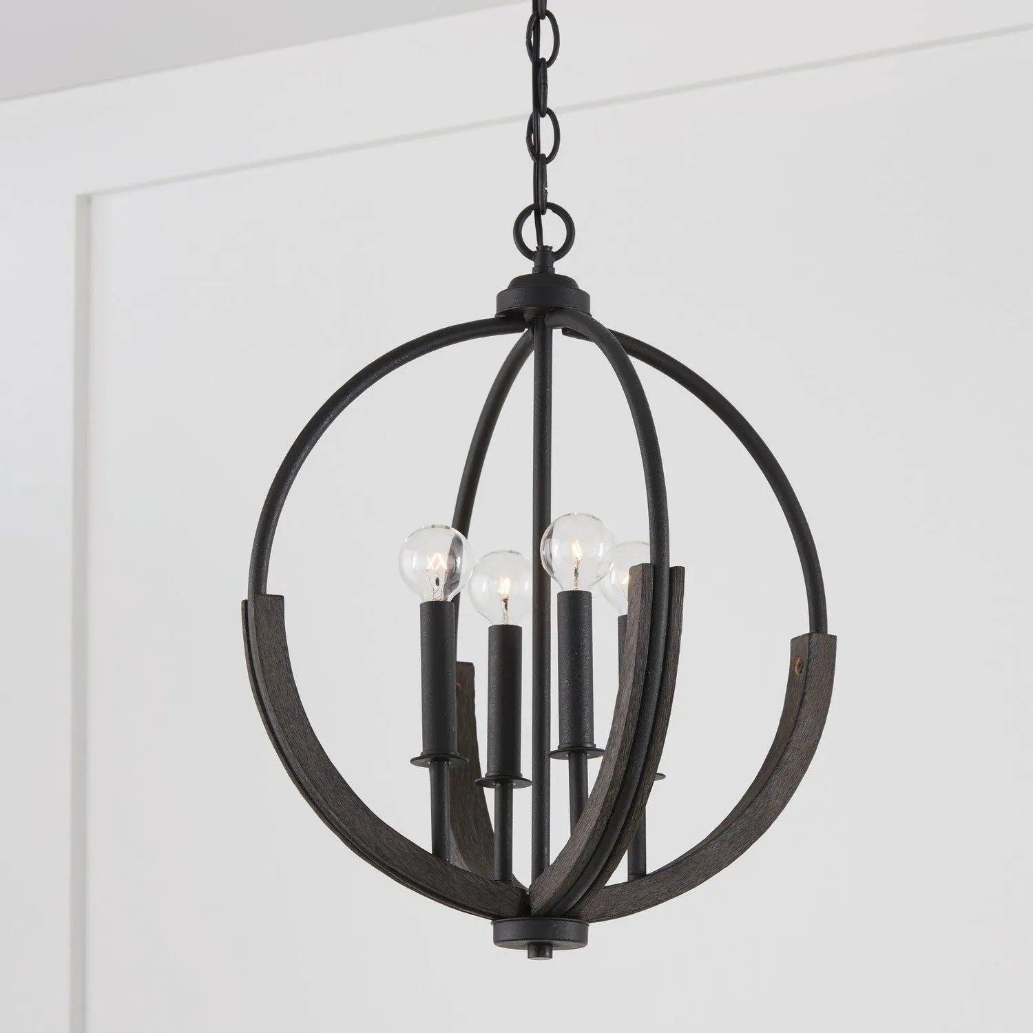 Capital Lighting Fixture Company - Clive Orb Pendant - 347642CK - Canada Light Shop