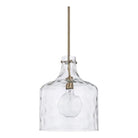 Capital Lighting Fixture Company - Crawford Water Glass Pendant - 325717AD - Canada Light Shop