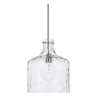 Capital Lighting Fixture Company - Crawford Water Glass Pendant - 325717BN - Canada Light Shop