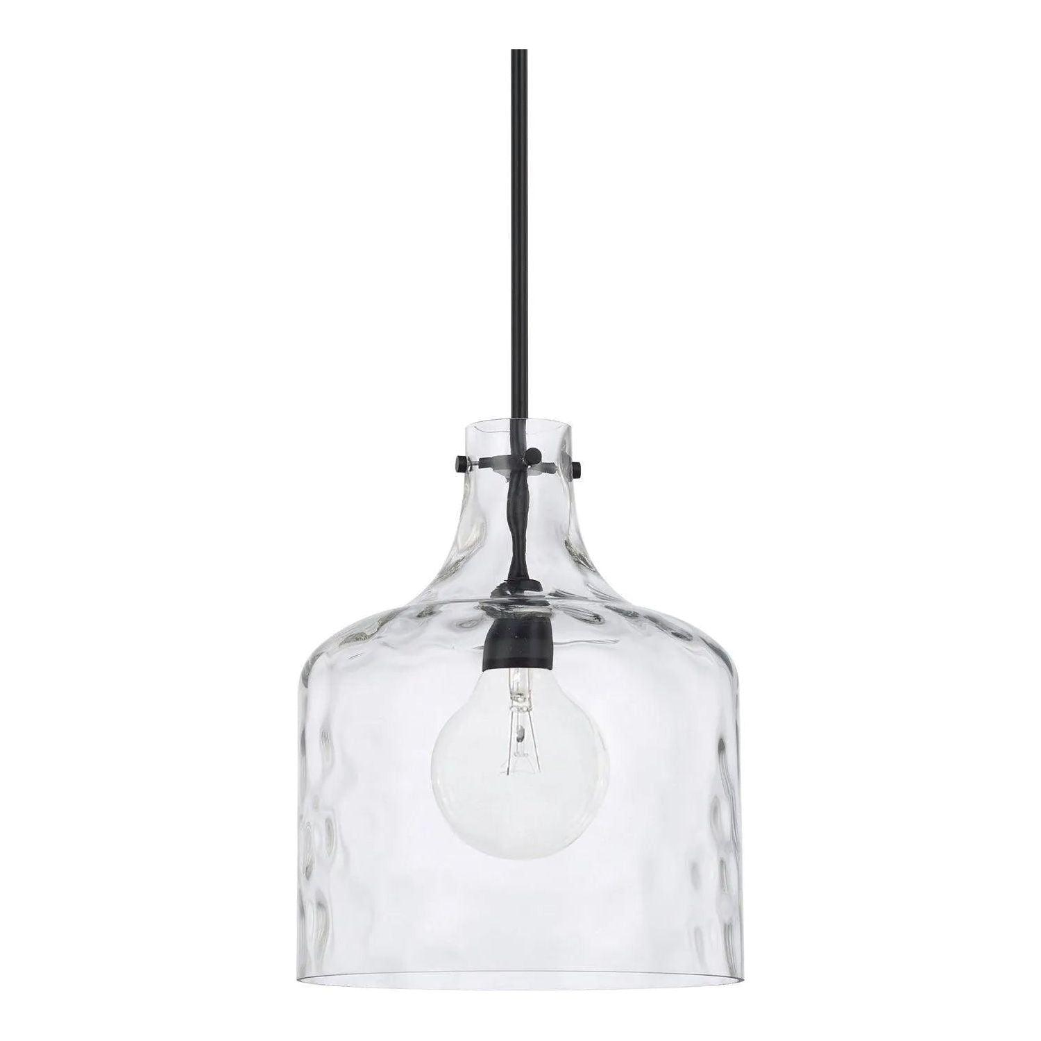 Capital Lighting Fixture Company - Crawford Water Glass Pendant - 325717MB - Canada Light Shop