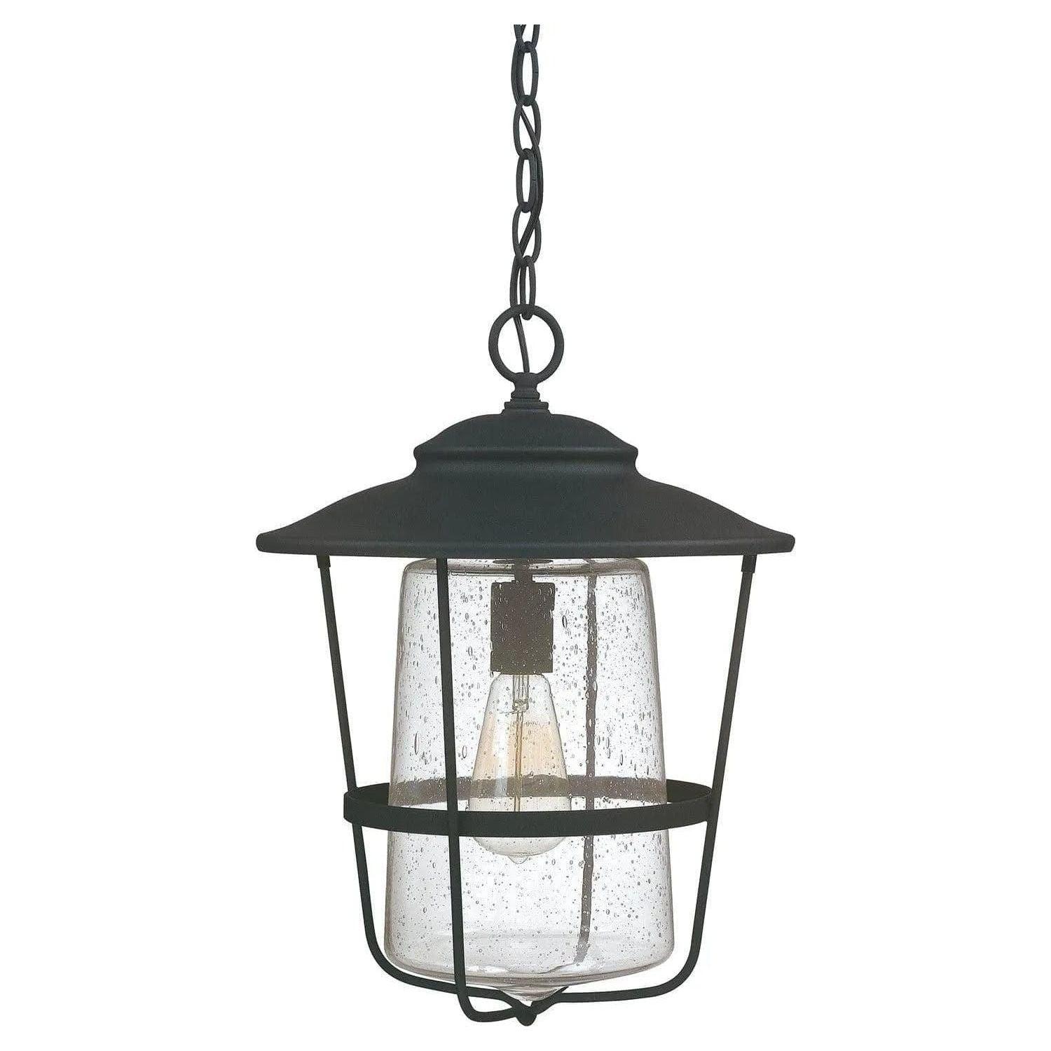 Capital Lighting Fixture Company - Creekside Outdoor Hanging Lantern - 9604BK - Canada Light Shop