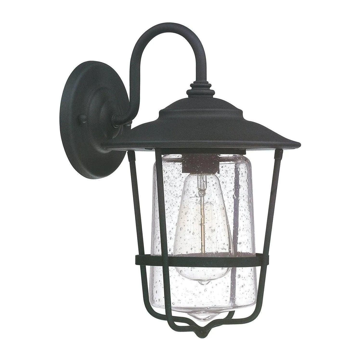 Capital Lighting Fixture Company - Creekside Outdoor Wall Lantern - 9601BK - Canada Light Shop