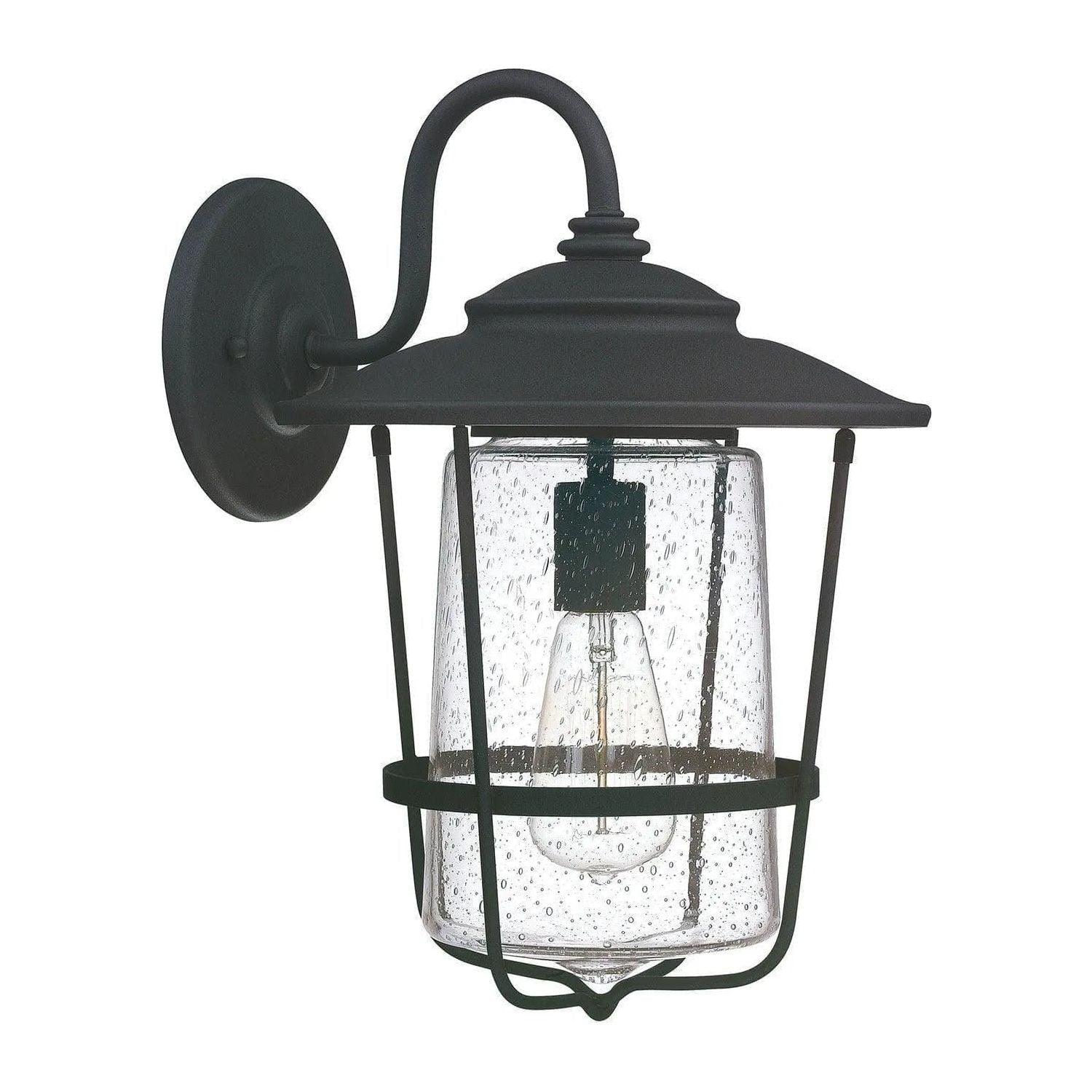 Capital Lighting Fixture Company - Creekside Outdoor Wall Lantern - 9602BK - Canada Light Shop