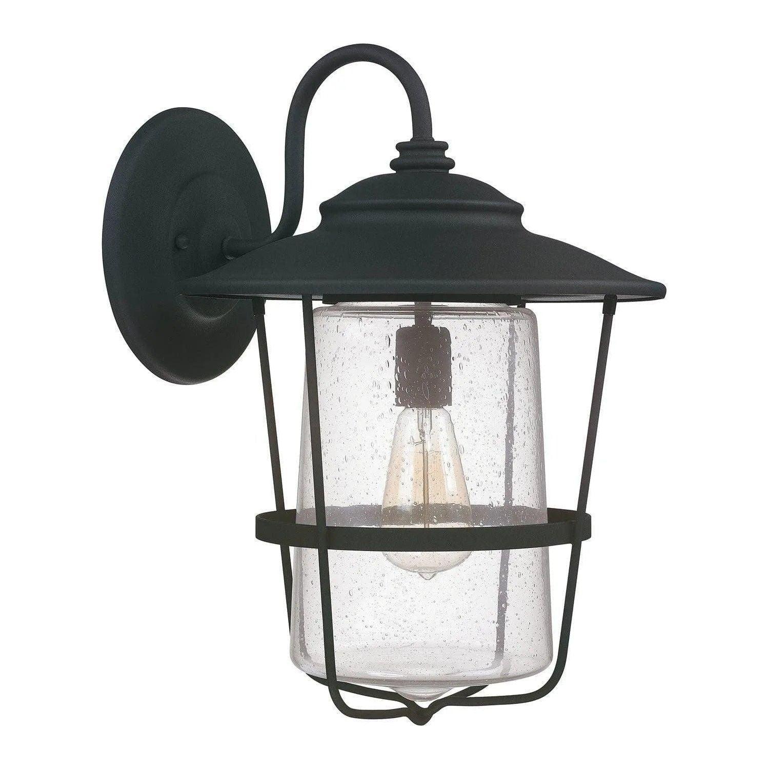 Capital Lighting Fixture Company - Creekside Outdoor Wall Lantern - 9603BK - Canada Light Shop