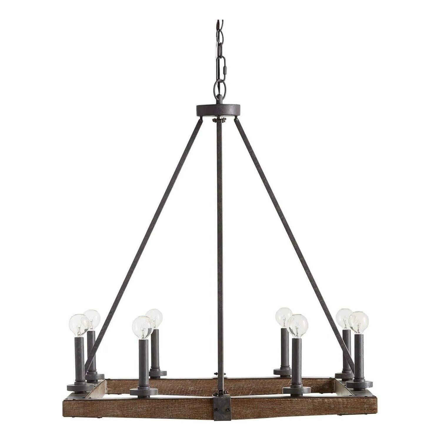 Capital Lighting Fixture Company - Dallas Chandelier - 424882IW - Canada Light Shop