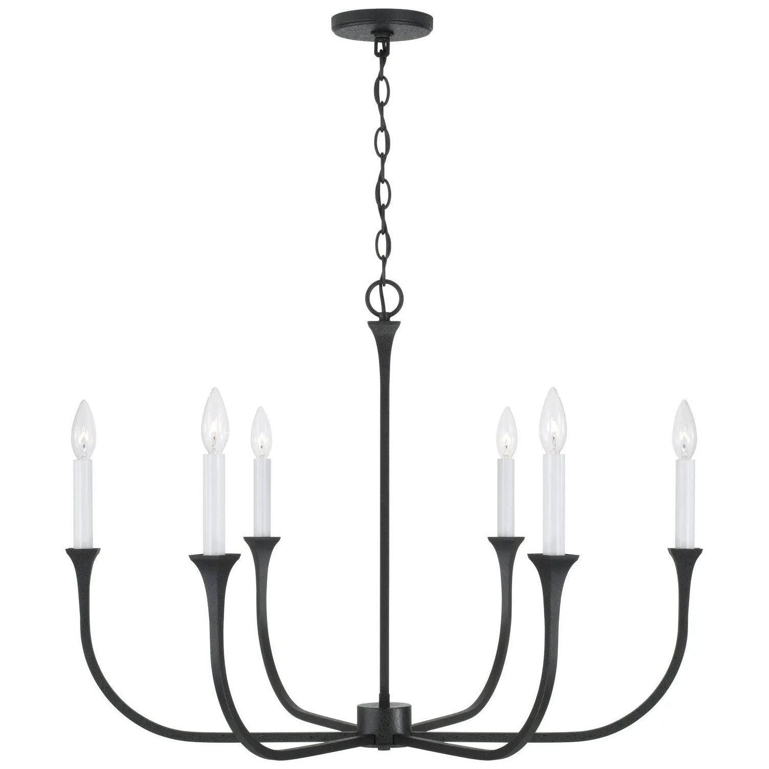 Capital Lighting Fixture Company - Decklan Chandelier - 452361BI - Canada Light Shop