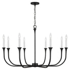 Capital Lighting Fixture Company - Decklan Chandelier - 452381BI - Canada Light Shop