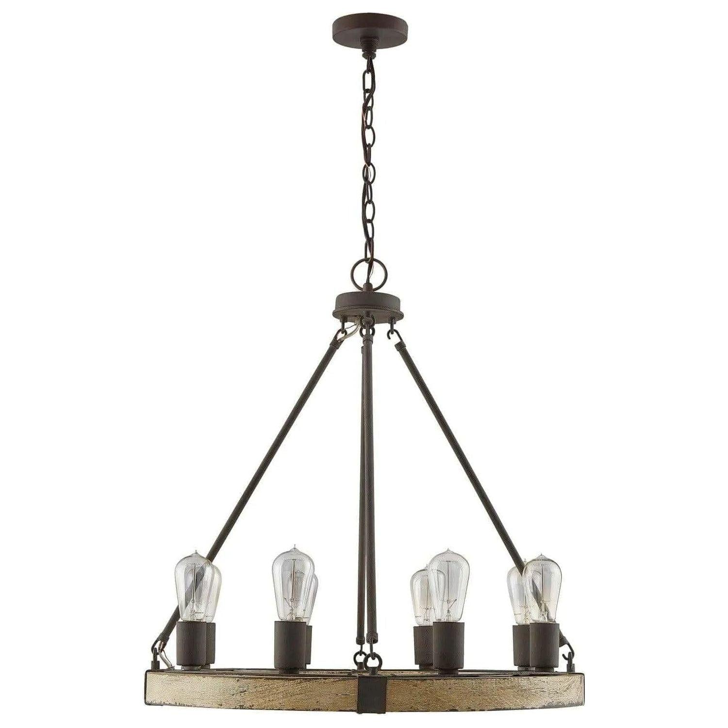 Capital Lighting Fixture Company - Denton Chandelier - 430681SS - Canada Light Shop