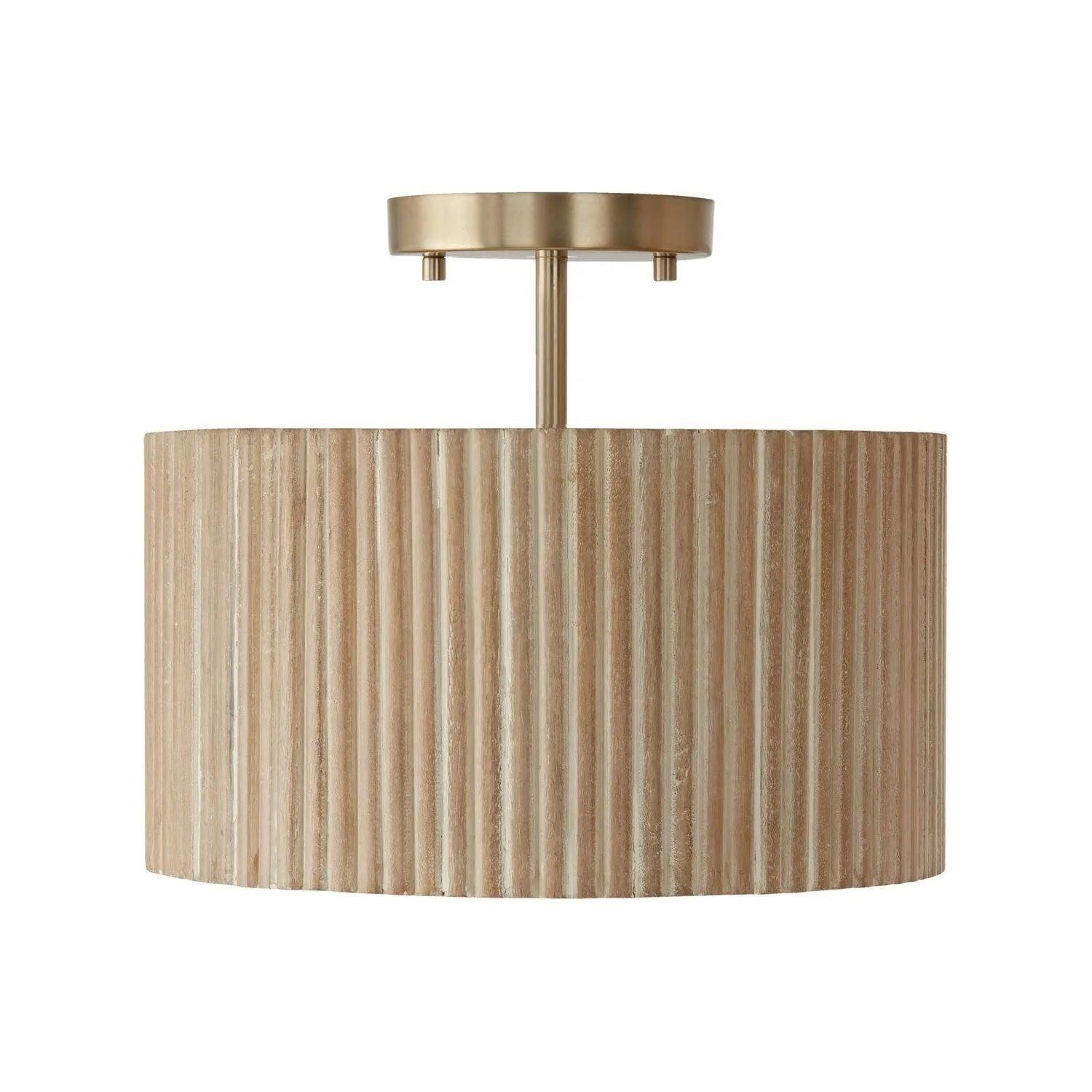 Capital Lighting Fixture Company - Donovan Semi-Flush Mount - 250711WS - Canada Light Shop