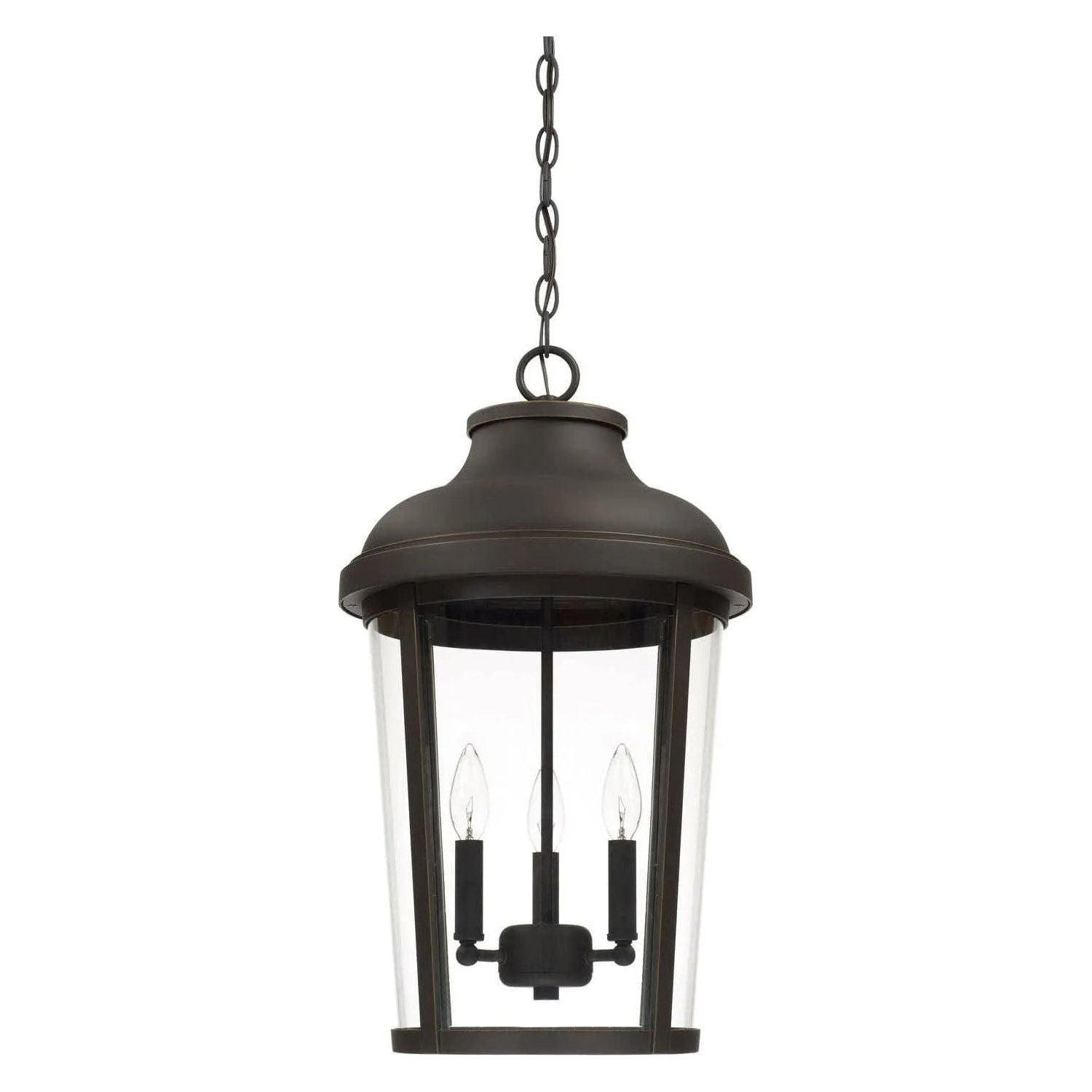 Capital Lighting Fixture Company - Dunbar Outdoor Hanging Lantern - 927033OZ - Canada Light Shop