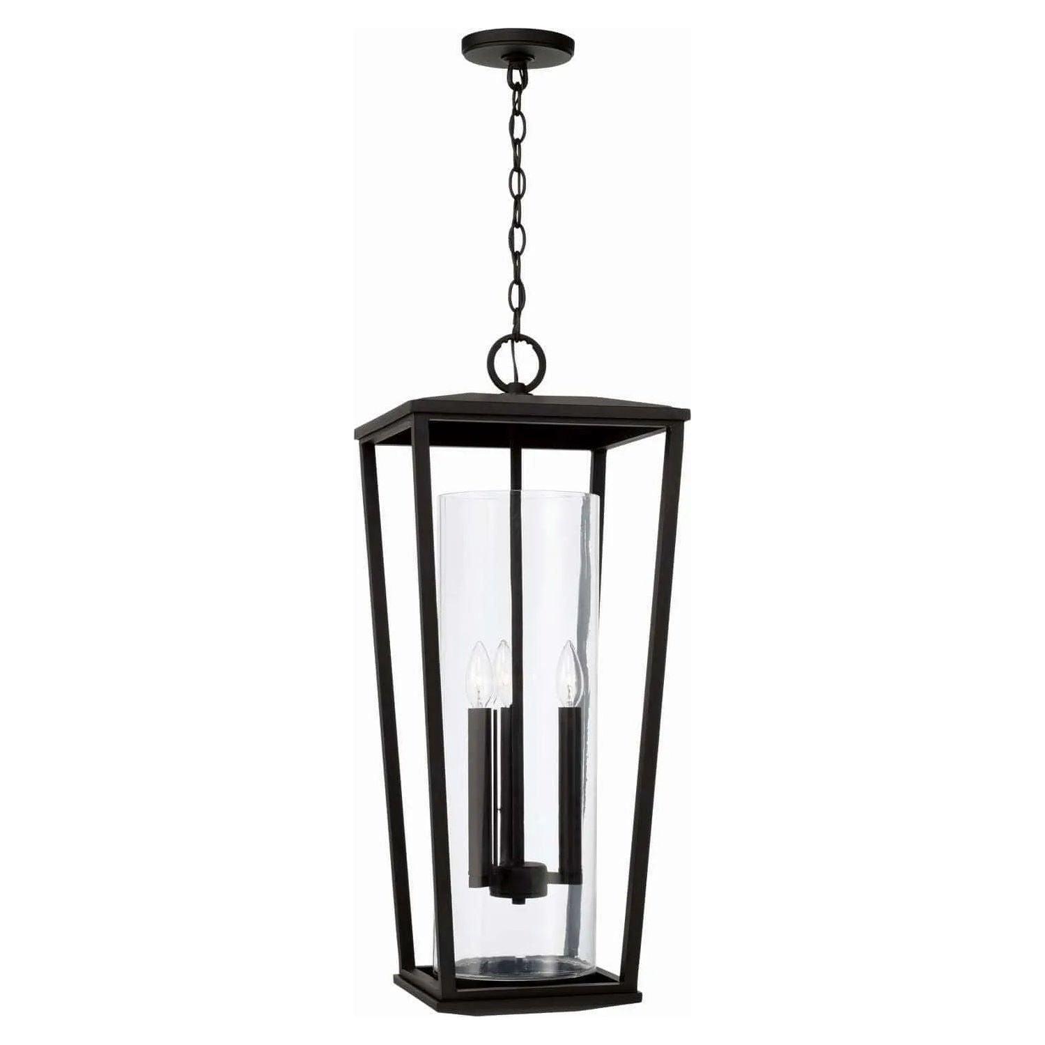 Capital Lighting Fixture Company - Elliott Outdoor Hanging Lantern - 948132BK - Canada Light Shop