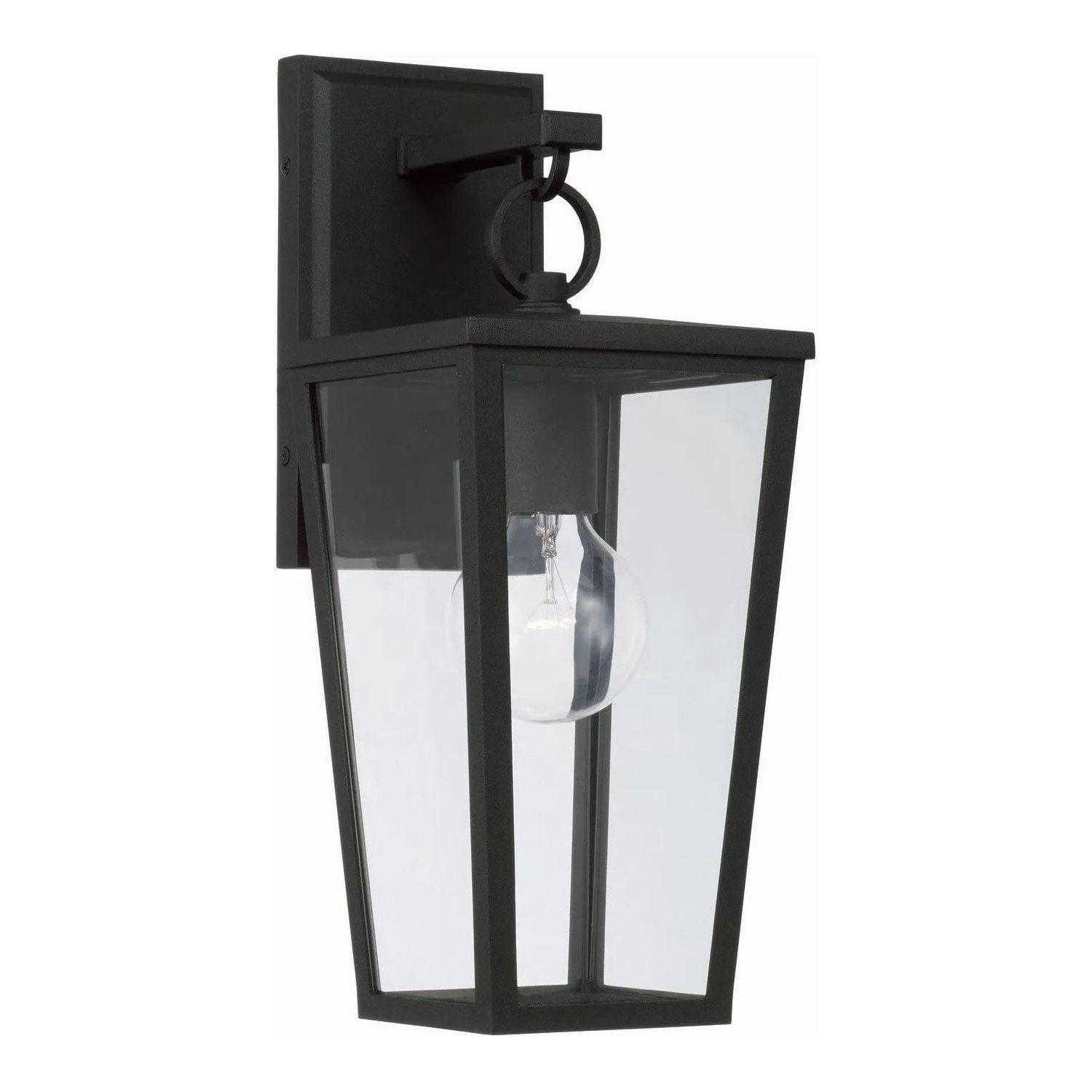 Capital Lighting Fixture Company - Elliott Outdoor Wall Lantern - 948111BK - Canada Light Shop
