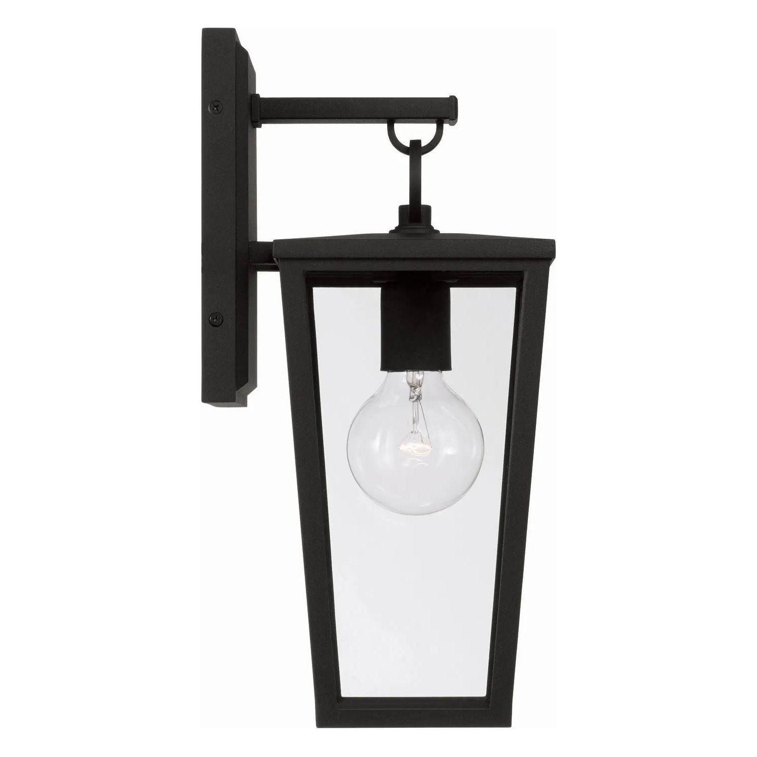 Capital Lighting Fixture Company - Elliott Outdoor Wall Lantern - 948111BK - Canada Light Shop
