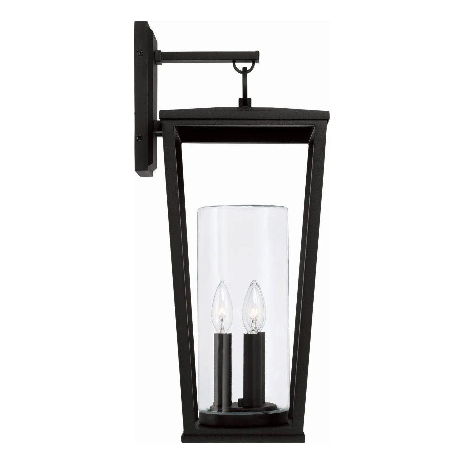 Capital Lighting Fixture Company - Elliott Outdoor Wall Lantern - 948111BK - Canada Light Shop