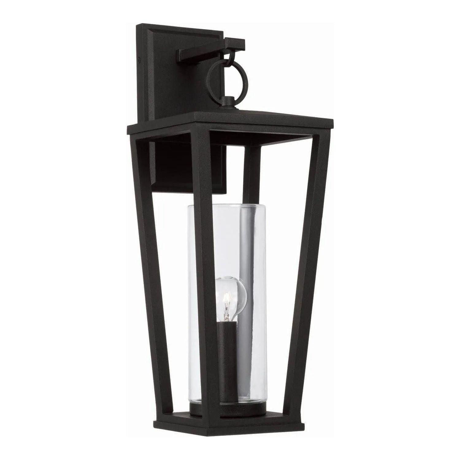 Capital Lighting Fixture Company - Elliott Outdoor Wall Lantern - 948112BK - Canada Light Shop