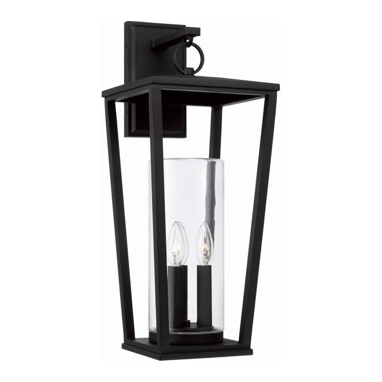 Capital Lighting Fixture Company - Elliott Outdoor Wall Lantern - 948131BK - Canada Light Shop