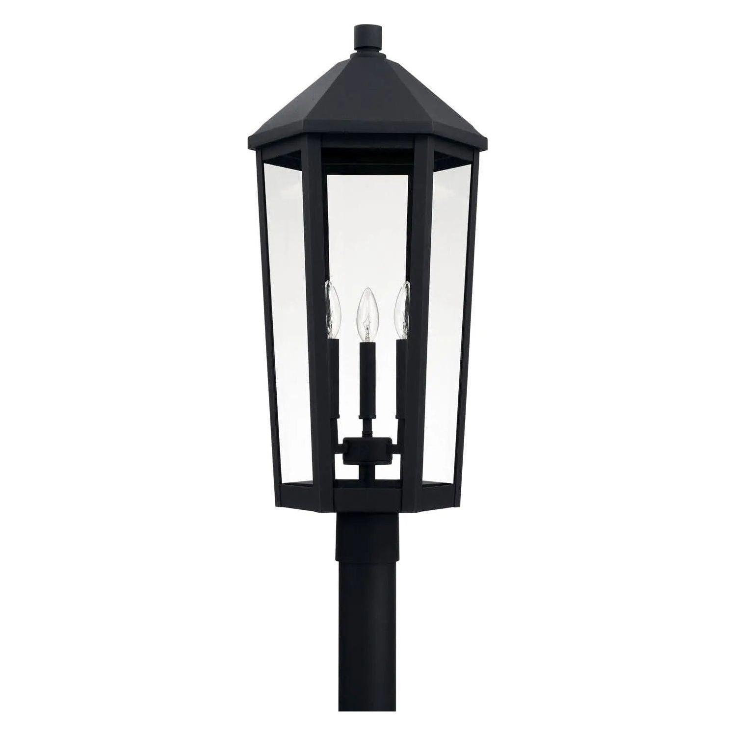 Capital Lighting Fixture Company - Ellsworth Outdoor Post Lantern - 926934BK - Canada Light Shop