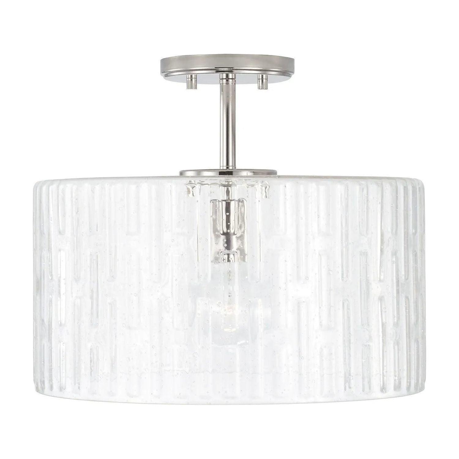 Capital Lighting Fixture Company - Emerson Semi-Flush Mount - 241311PN - Canada Light Shop