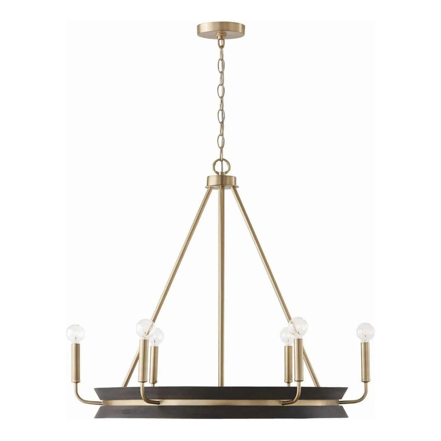 Capital Lighting Fixture Company - Finn Chandelier - 447361KR - Canada Light Shop
