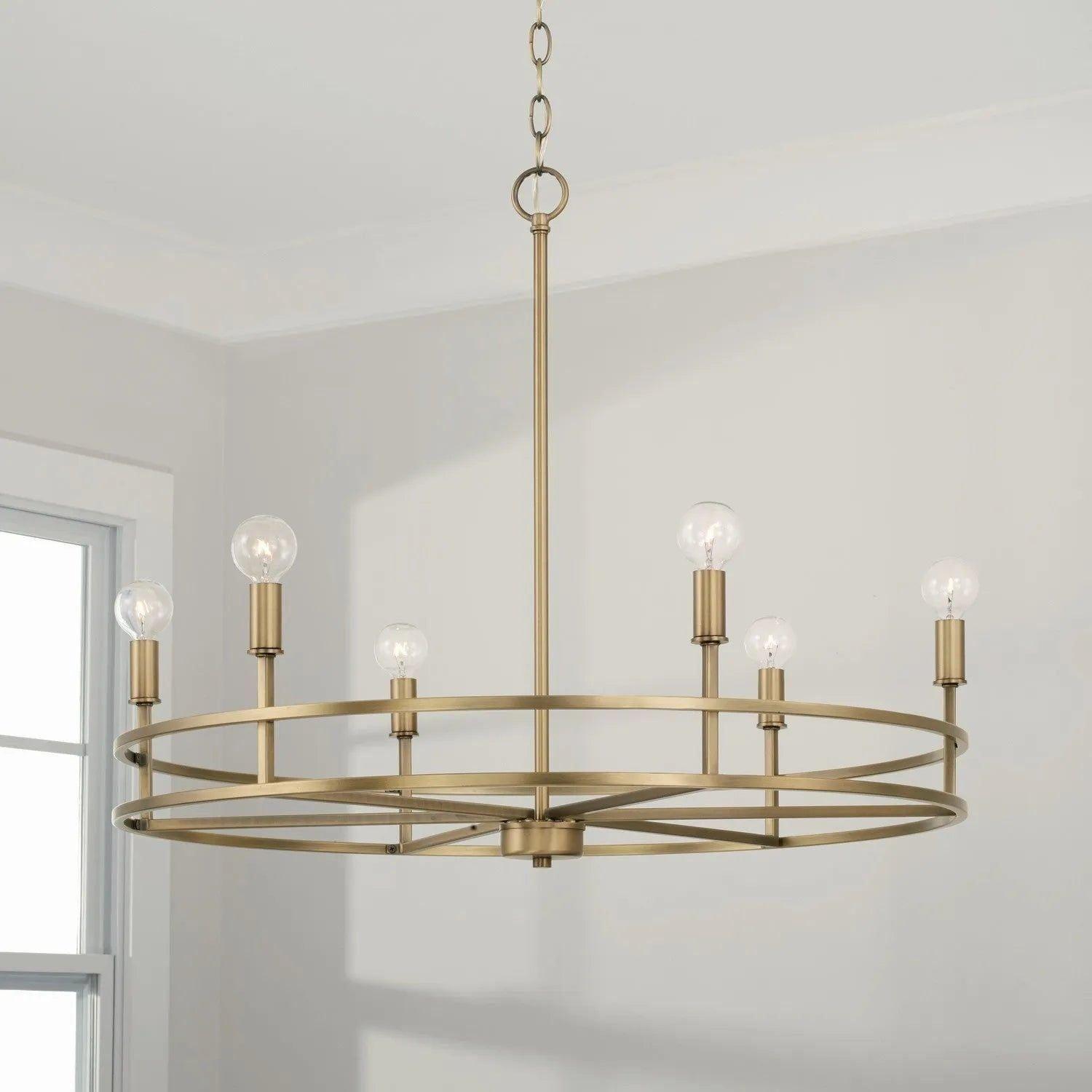 Capital Lighting Fixture Company - Fuller Chandelier - 448791AD - Canada Light Shop