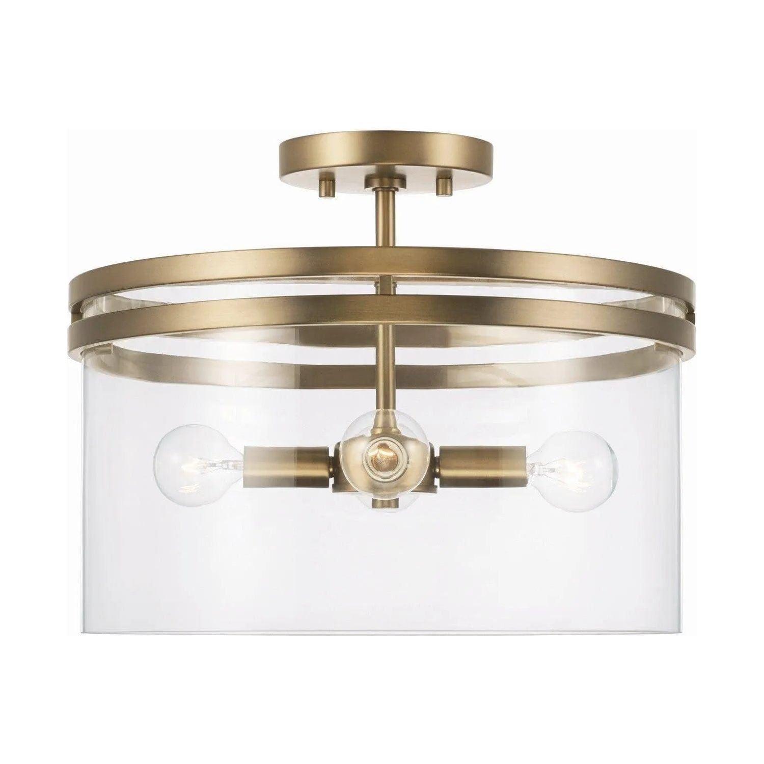 Capital Lighting Fixture Company - Fuller Semi-Flush Mount - 248741AD - Canada Light Shop