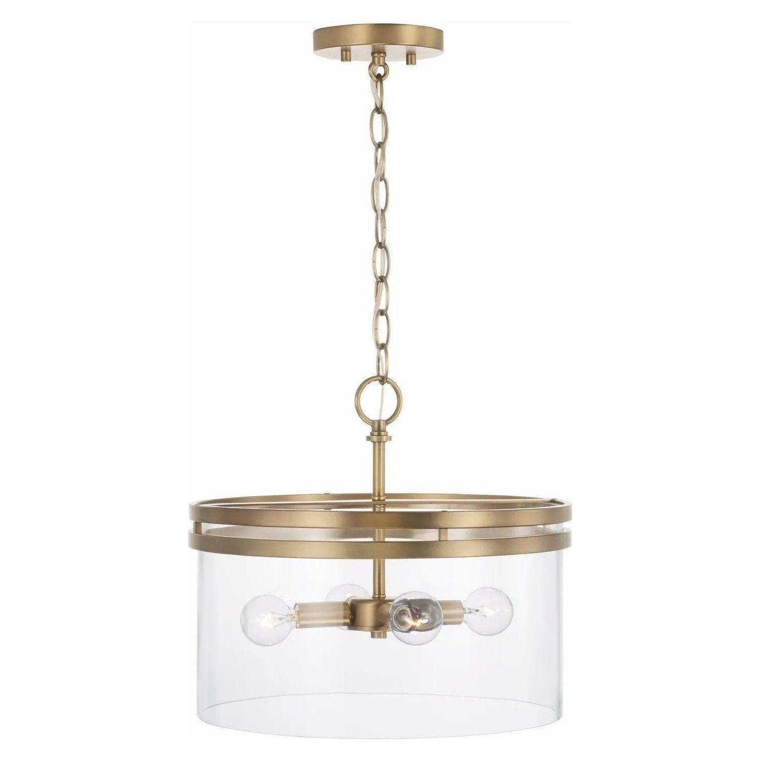 Capital Lighting Fixture Company - Fuller Semi-Flush Mount - 248741AD - Canada Light Shop