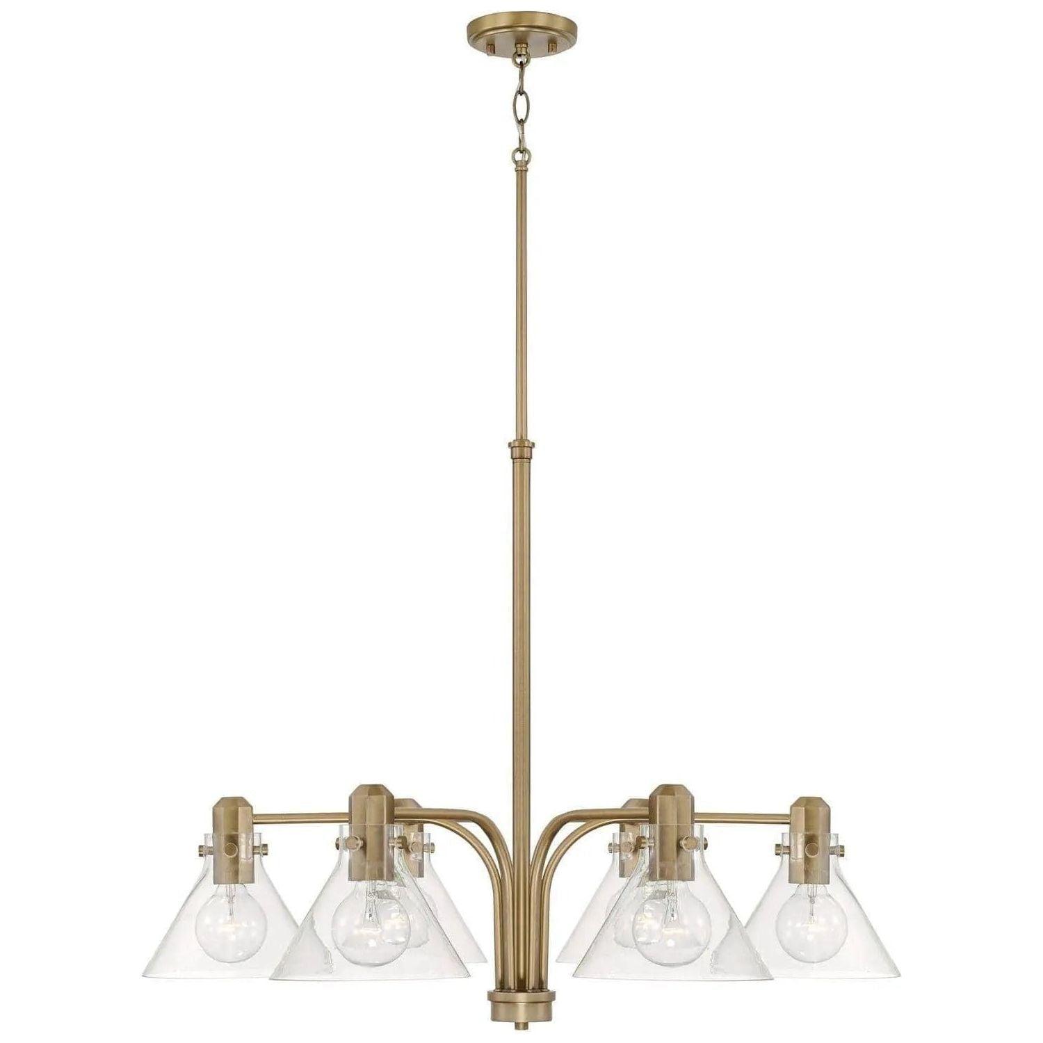 Capital Lighting Fixture Company - Greer Chandelier - 445861AD-528 - Canada Light Shop