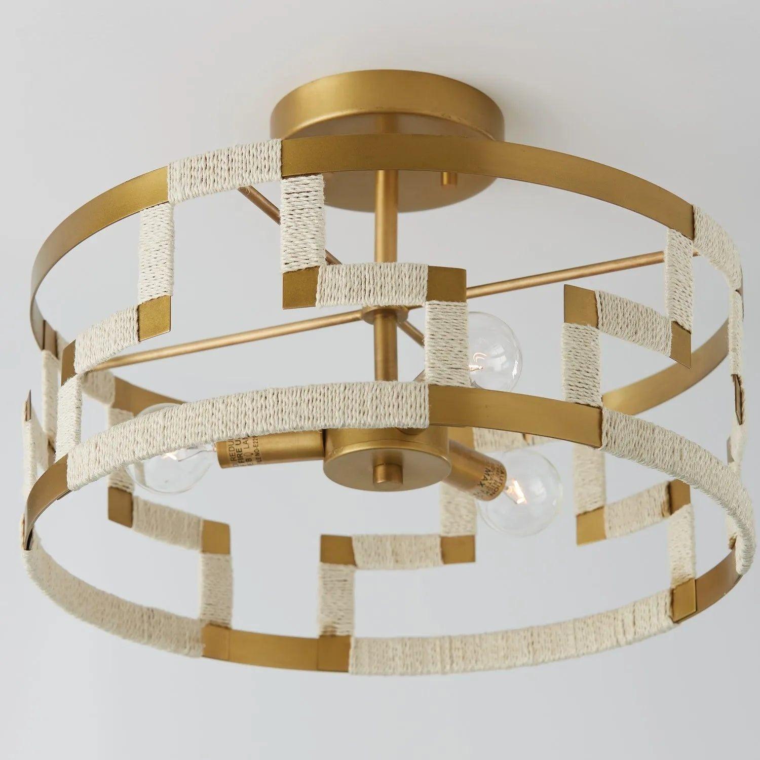 Capital Lighting Fixture Company - Hala Semi-Flush Mount - 241031NL - Canada Light Shop