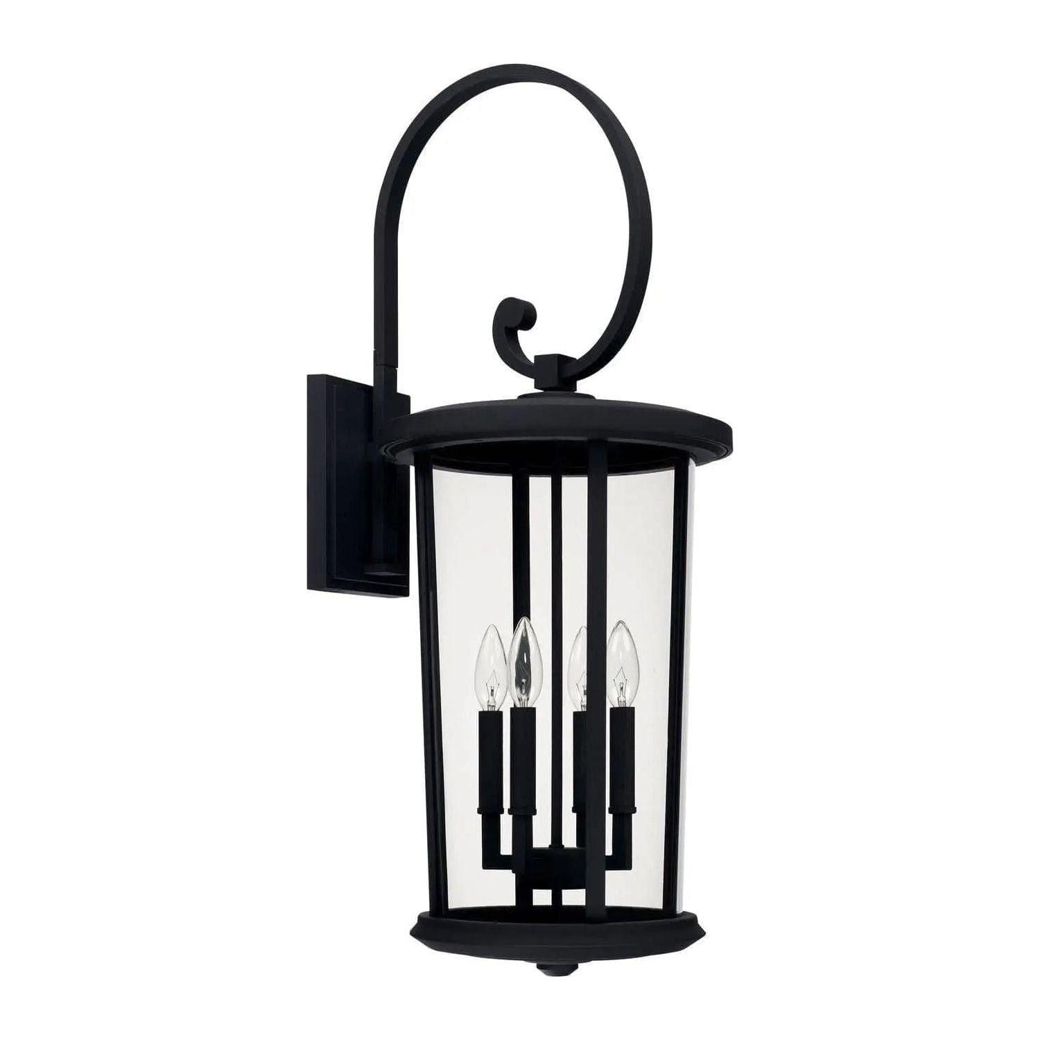 Capital Lighting Fixture Company - Howell Outdoor Wall Lantern - 926741BK - Canada Light Shop
