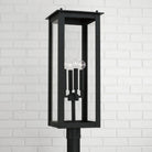 Capital Lighting Fixture Company - Hunt Outdoor Post-Lantern - 934643BK - Canada Light Shop