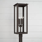 Capital Lighting Fixture Company - Hunt Outdoor Post-Lantern - 934643BK - Canada Light Shop