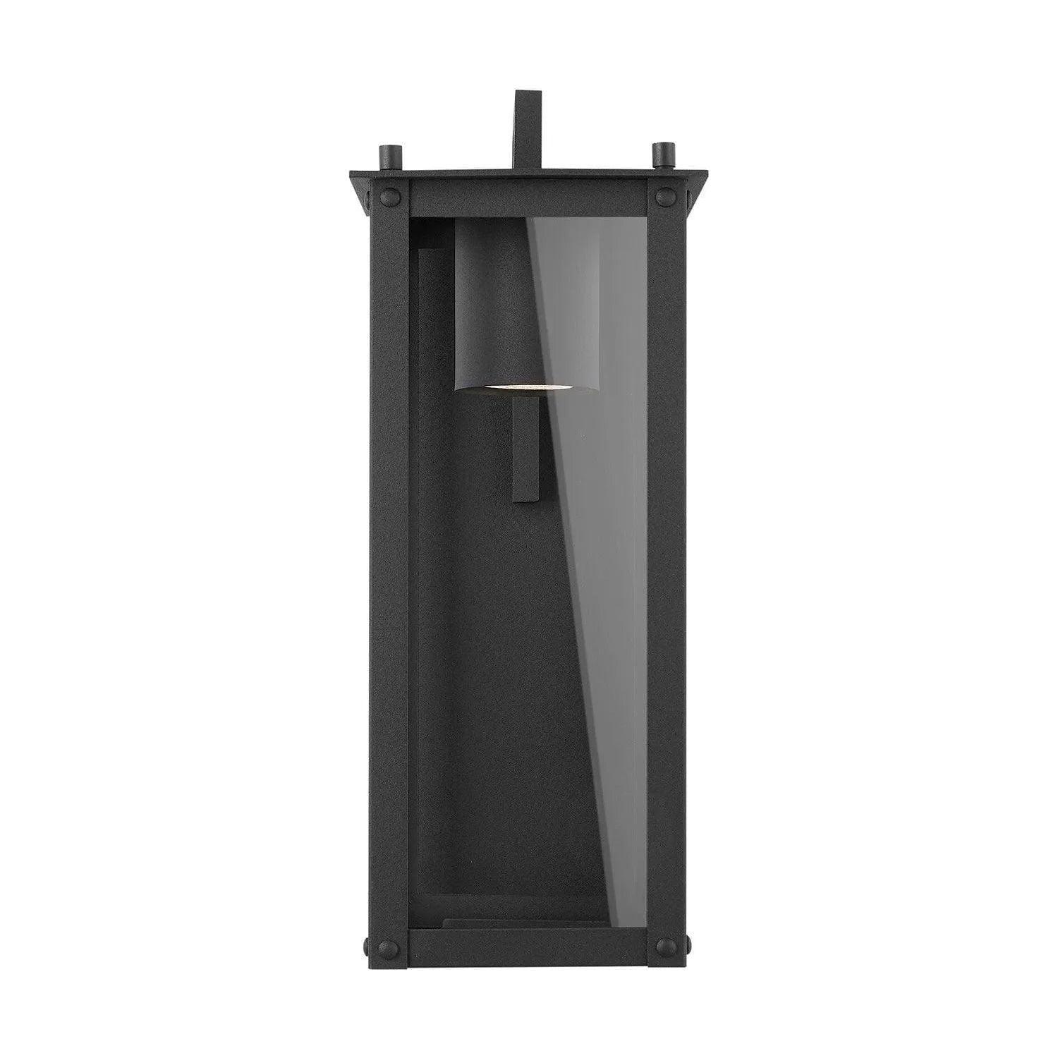 Capital Lighting Fixture Company - Hunt Outdoor Wall Lantern - 934611BK-GL - Canada Light Shop