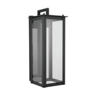Capital Lighting Fixture Company - Hunt Outdoor Wall Lantern - 934611BK-GL - Canada Light Shop