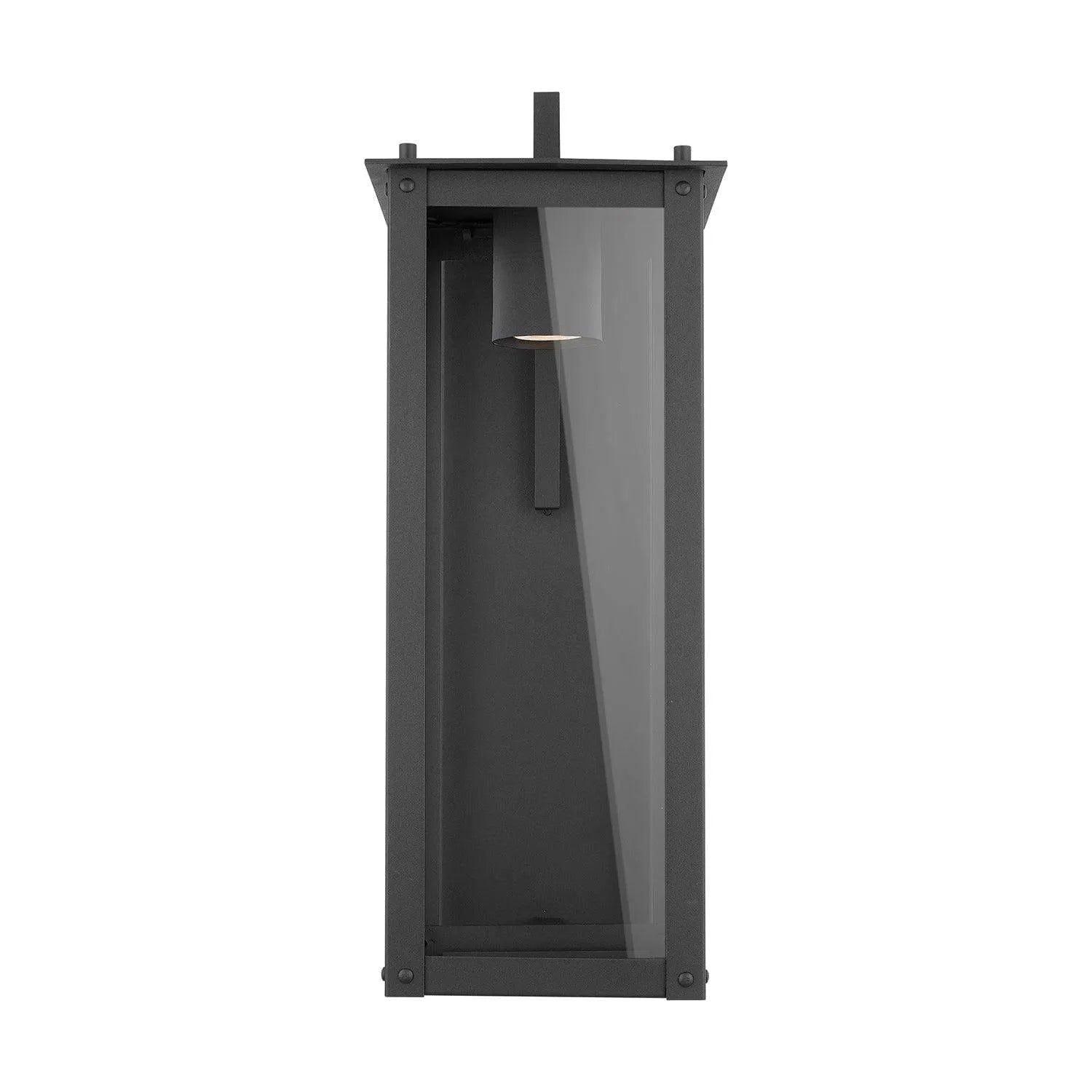 Capital Lighting Fixture Company - Hunt Outdoor Wall Lantern - 934612BK-GL - Canada Light Shop