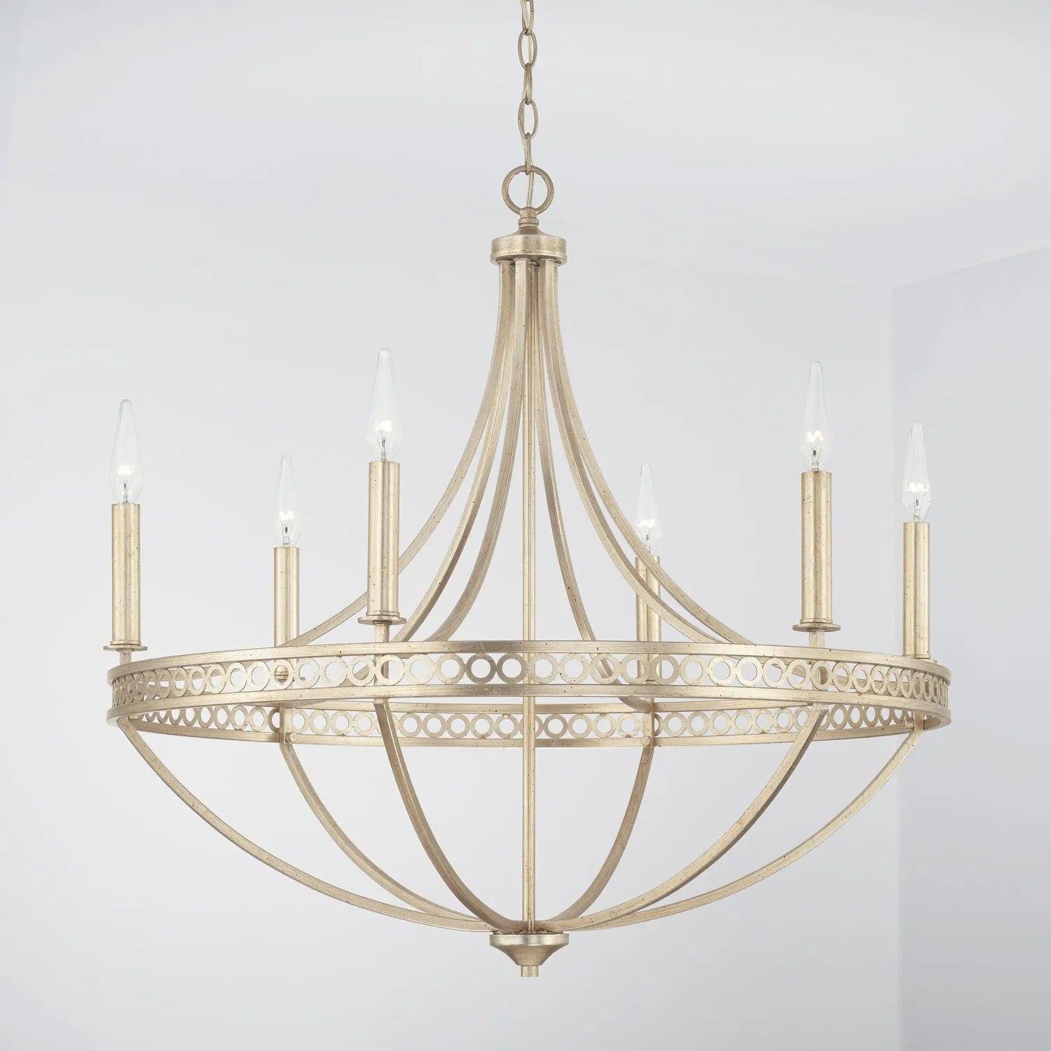 Capital Lighting Fixture Company - Isabella Chandelier - 443101WG - Canada Light Shop