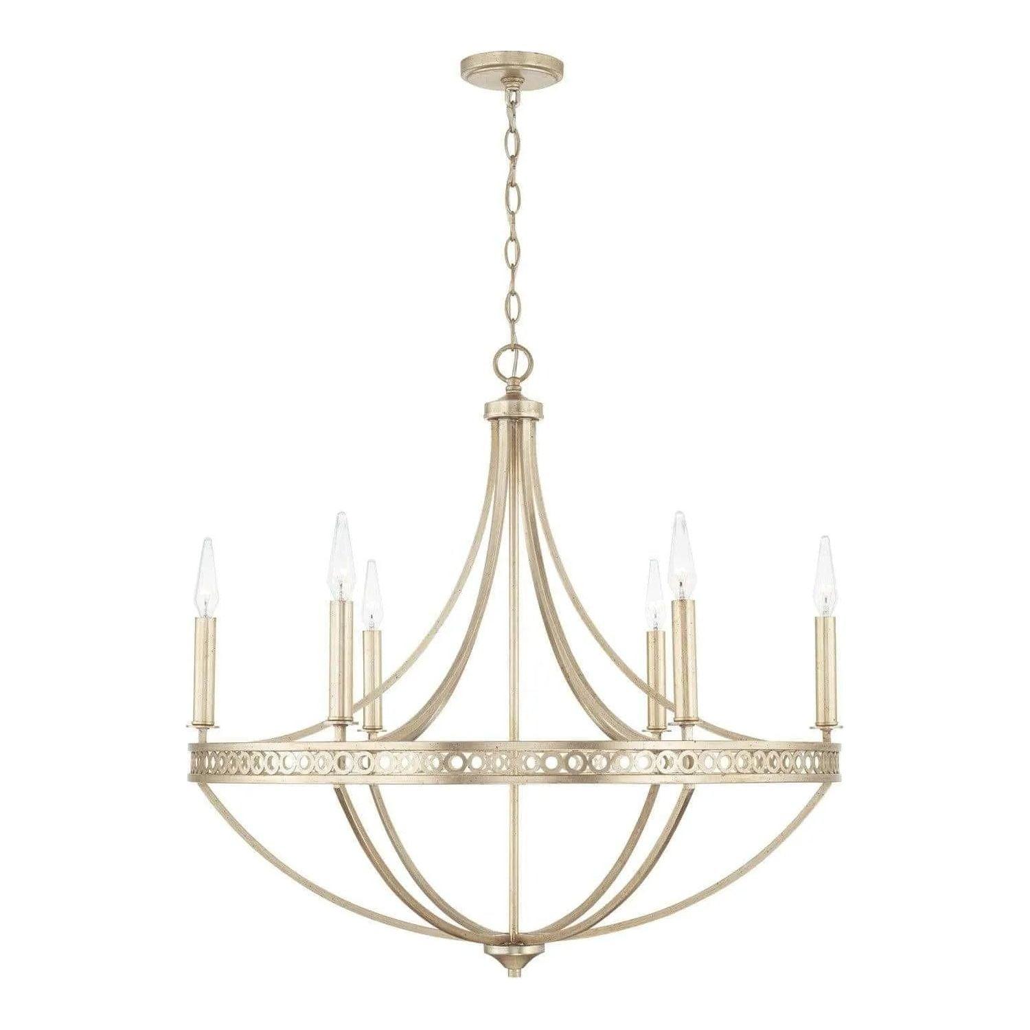 Capital Lighting Fixture Company - Isabella Chandelier - 443161WG - Canada Light Shop