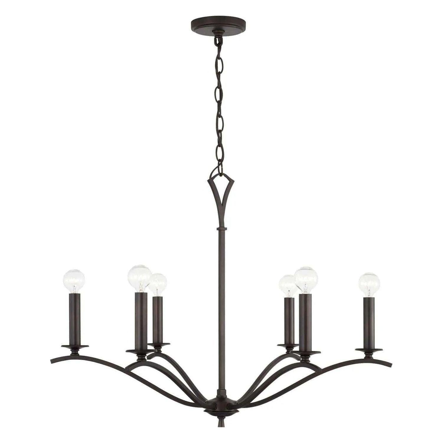 Capital Lighting Fixture Company - Jaymes Chandelier - 442861OB - Canada Light Shop