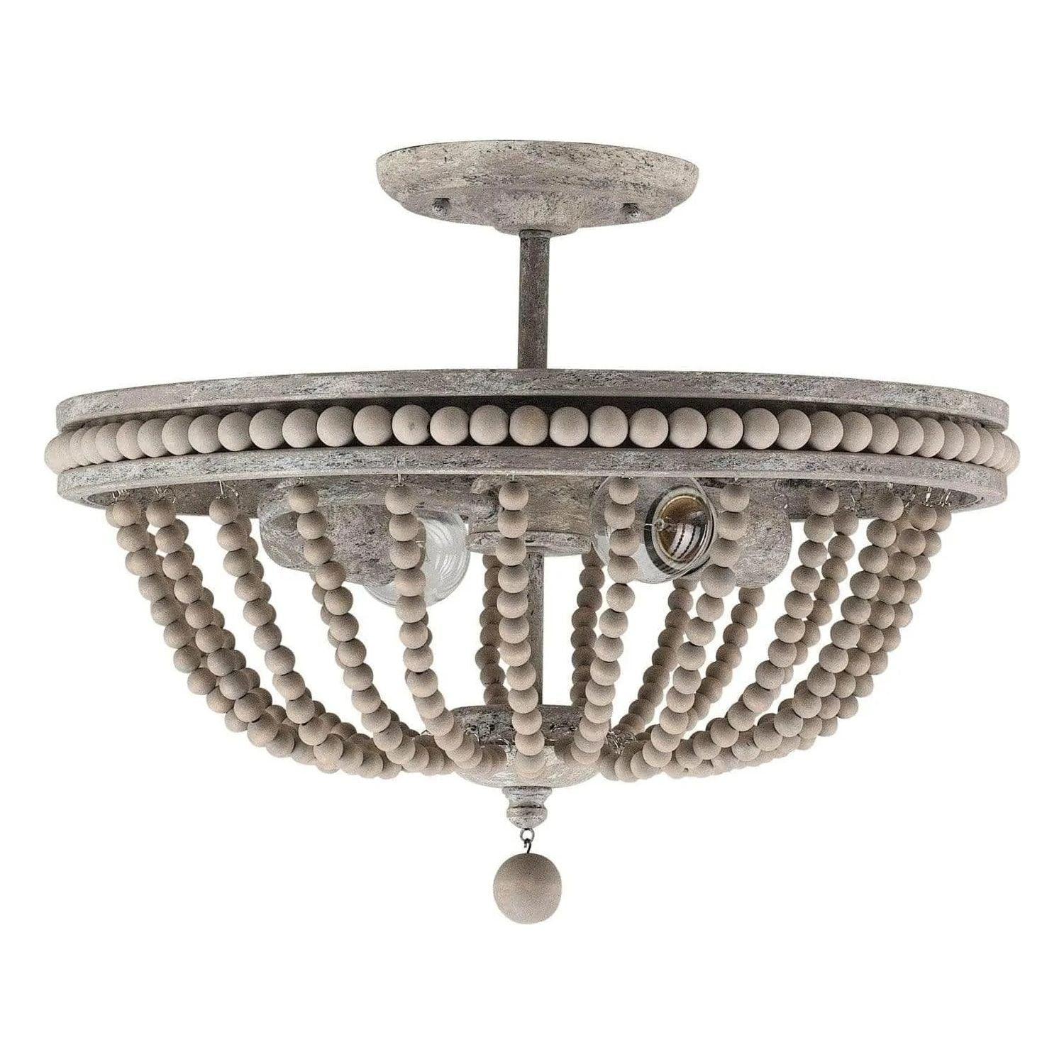 Capital Lighting Fixture Company - Kayla Semi-Flush Mount - 229521MS - Canada Light Shop