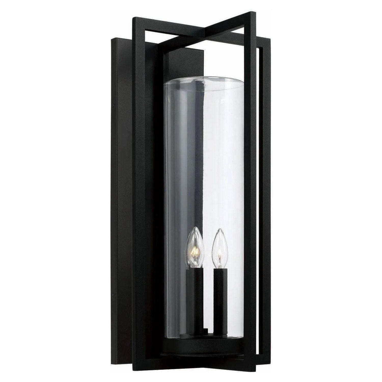 Capital Lighting Fixture Company - Kent Outdoor Wall Lantern - 948231BK - Canada Light Shop